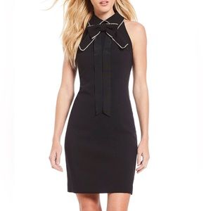 Trina Turk Festive Bow Black Dress Size 6